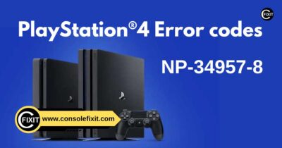 How to fix NP-34957-8