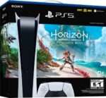 Sony PS5 PlayStation 5 Digital Edition with Horizon Forbidden