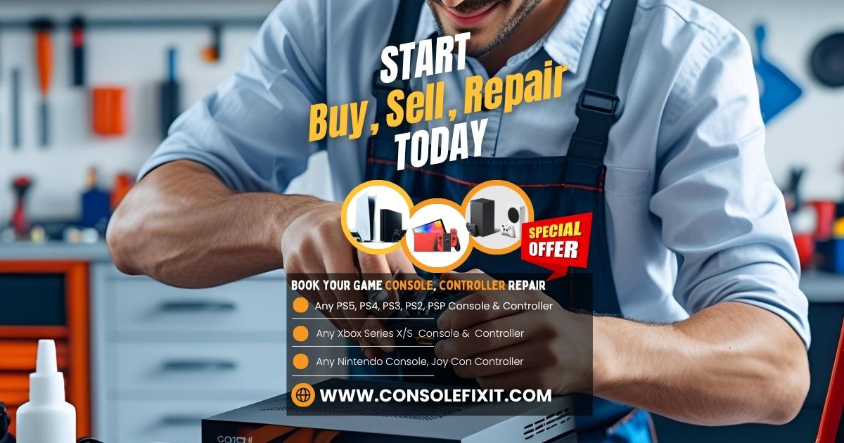 PlayStation Repair Shop Near Me – Expert PS5, PS4 Service at Your Doorstep