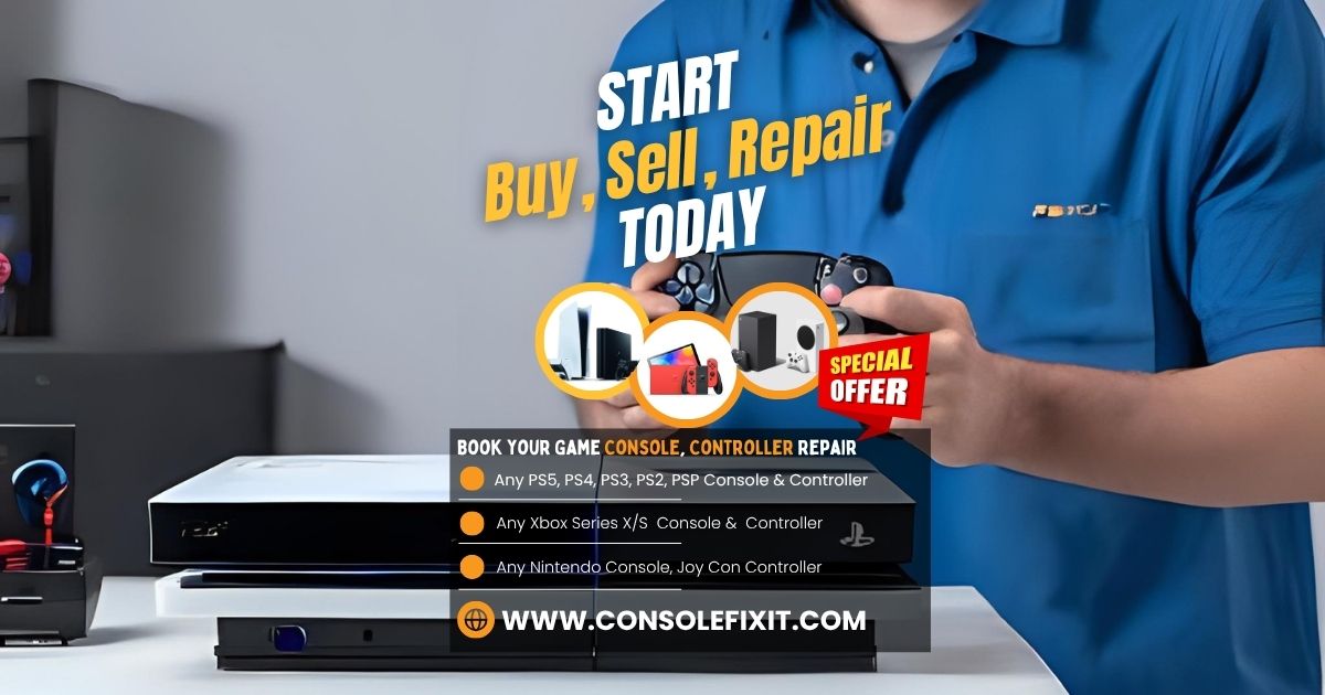 Console Fixit Is India’s Trusted Game Console & Controller Service Partner