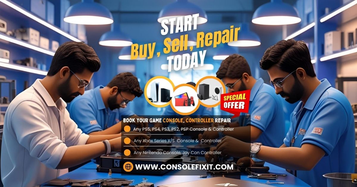 Game console repair shop near me