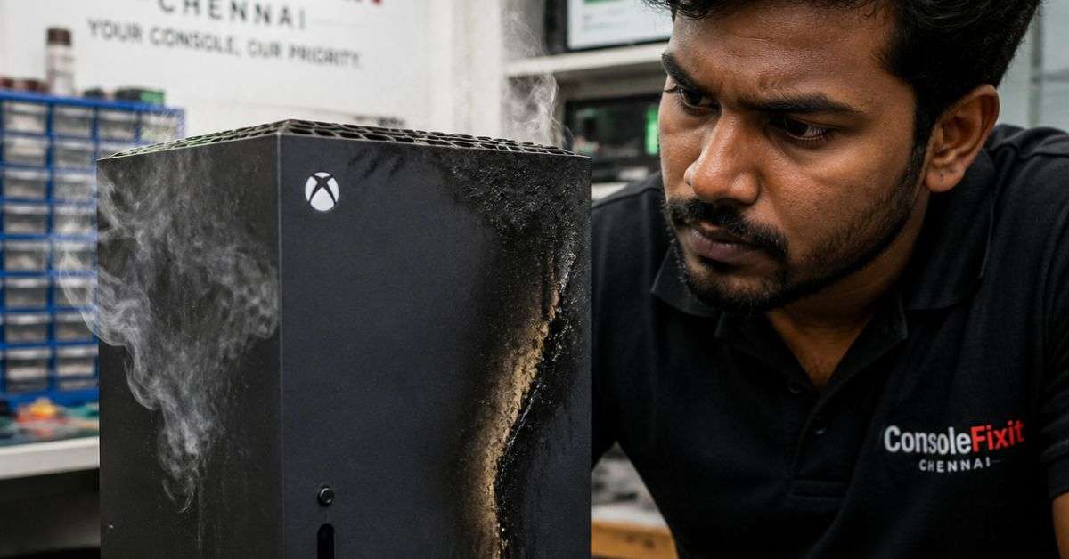 Xbox Series X overheating and repair services in Chennai at ConsoleFixit