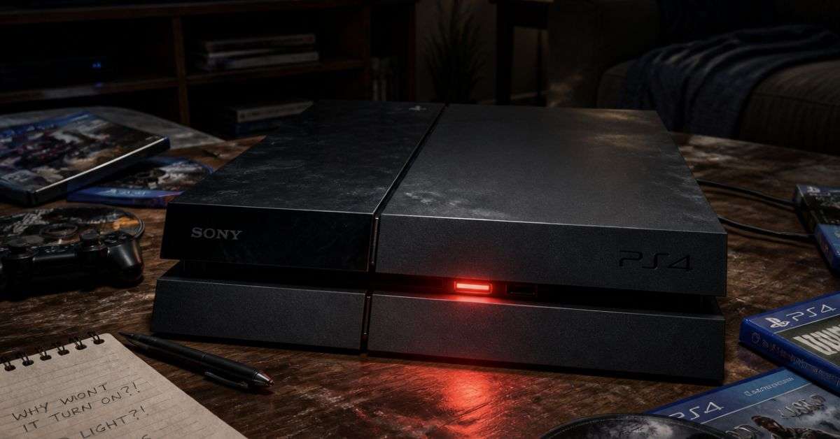 PS4 not turning on and PlayStation power problem repair in Chennai at ConsoleFixit